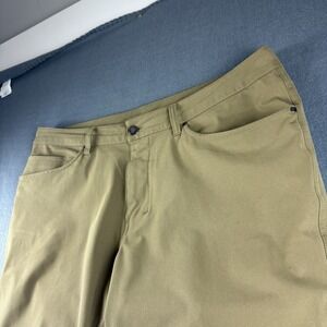 Lululemon Pants Men's 38x28* Brown ABC Slim Fit Warpstreme Khaki Casual Chino
